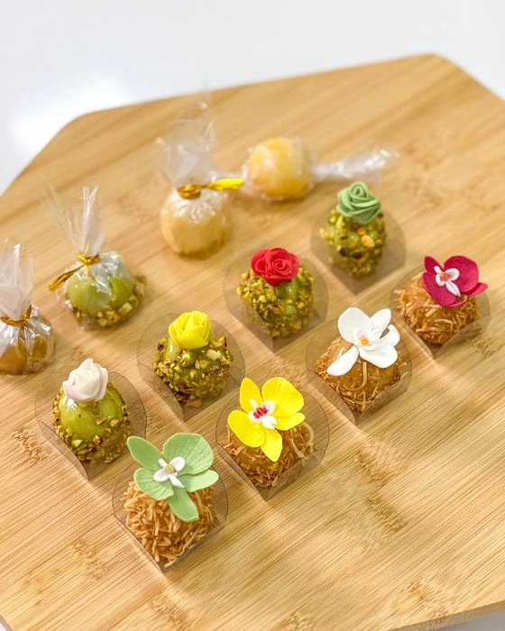 Brigadeiros vidrados da Massucar